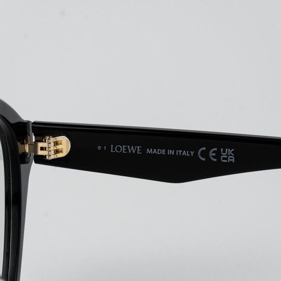Loewe CURVY Women Eyeglasses Black Geometric LW50053F 001 NEW AUTHENTIC main image 3